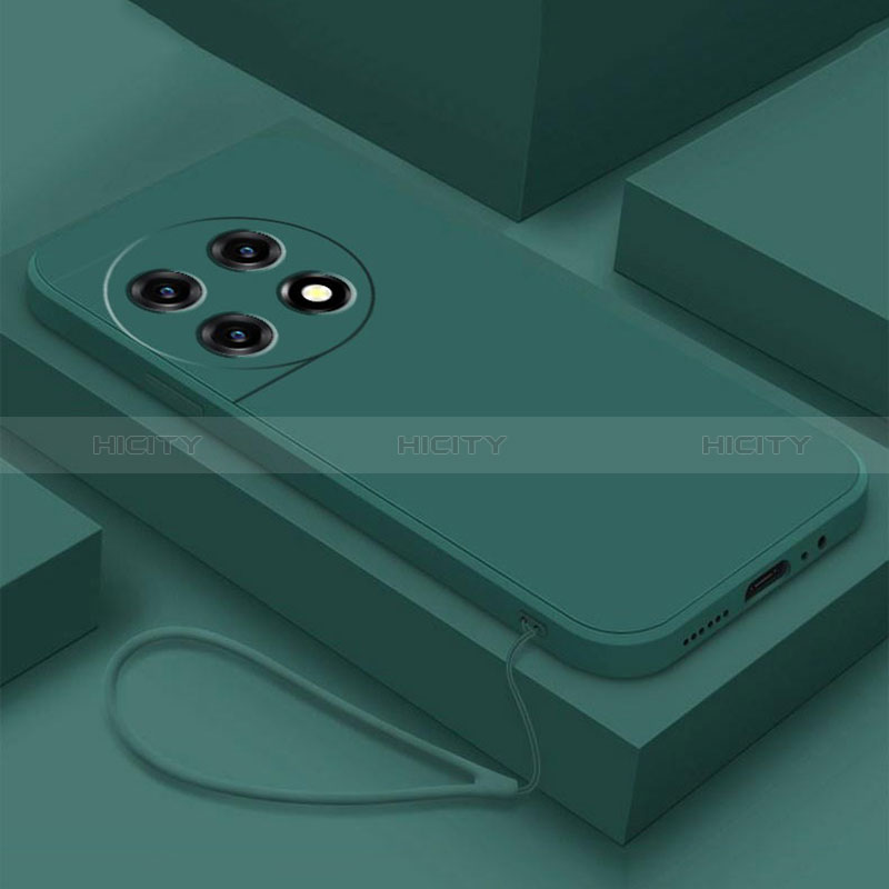 Funda Silicona Ultrafina Goma 360 Grados Carcasa YK4 para OnePlus 11 5G Verde Noche