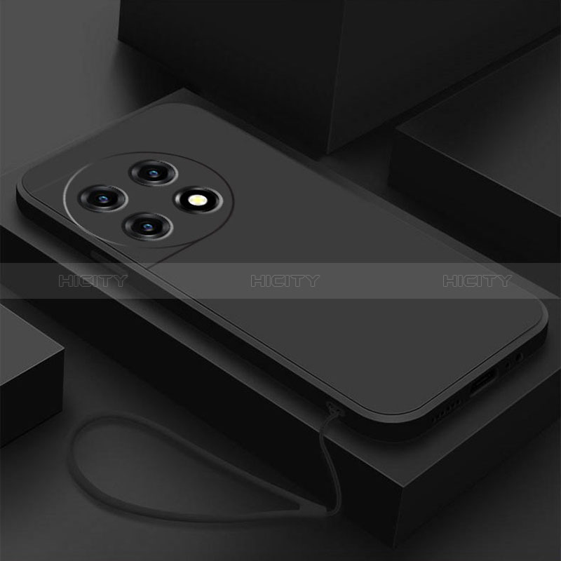 Funda Silicona Ultrafina Goma 360 Grados Carcasa YK4 para OnePlus Ace 2 5G Negro