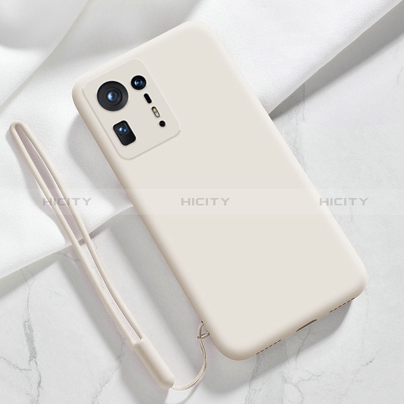 Funda Silicona Ultrafina Goma 360 Grados Carcasa YK4 para Xiaomi Mi Mix 4 5G Blanco