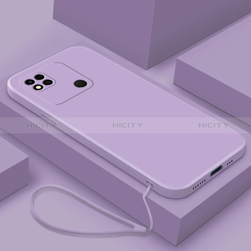 Funda Silicona Ultrafina Goma 360 Grados Carcasa YK4 para Xiaomi POCO C3 Morado