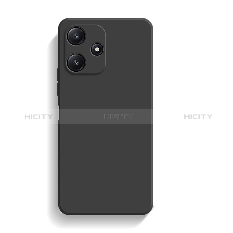 Funda Silicona Ultrafina Goma 360 Grados Carcasa YK4 para Xiaomi Poco M6 Pro 5G Negro