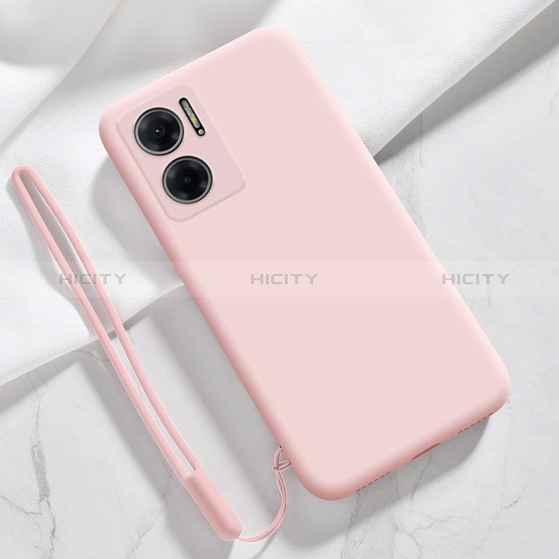 Funda Silicona Ultrafina Goma 360 Grados Carcasa YK4 para Xiaomi Redmi 10 Prime Plus 5G Rosa