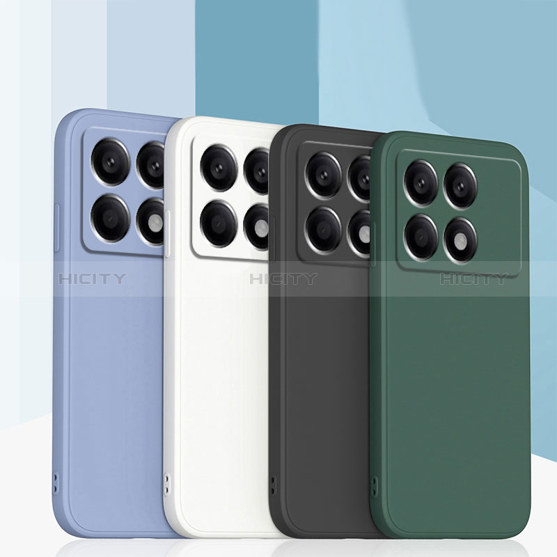 Funda Silicona Ultrafina Goma 360 Grados Carcasa YK4 para Xiaomi Redmi K70 5G