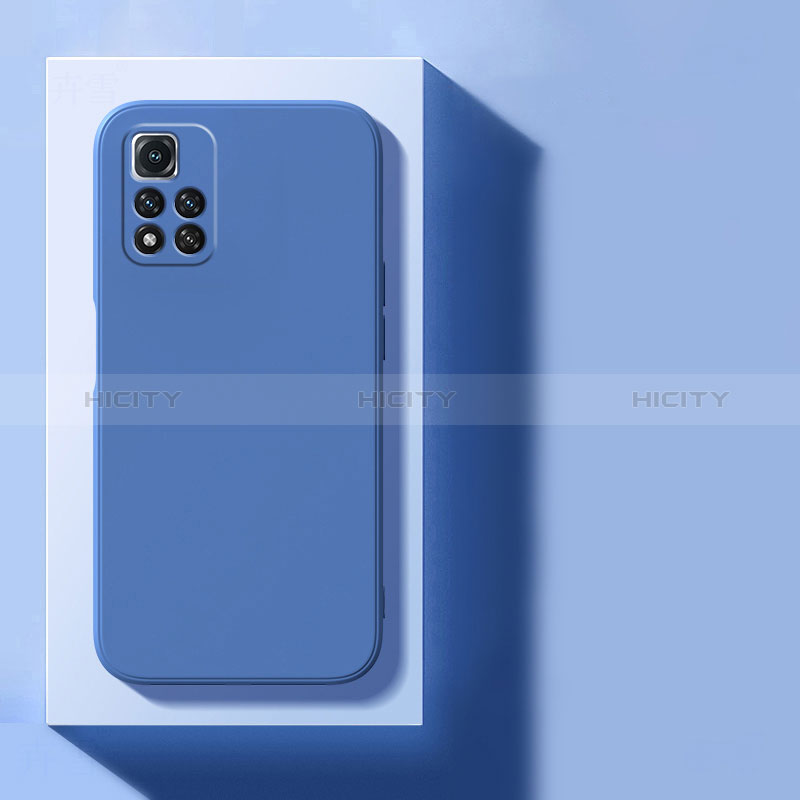 Funda Silicona Ultrafina Goma 360 Grados Carcasa YK4 para Xiaomi Redmi Note 11 Pro+ Plus 5G Azul