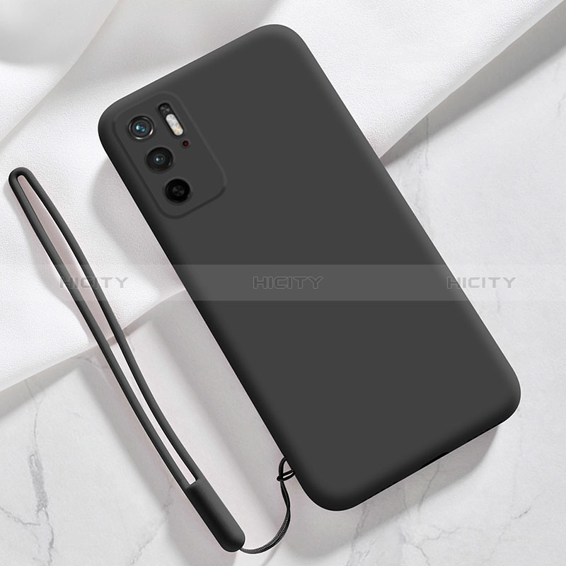 Funda Silicona Ultrafina Goma 360 Grados Carcasa YK4 para Xiaomi Redmi Note 11 SE 5G Negro