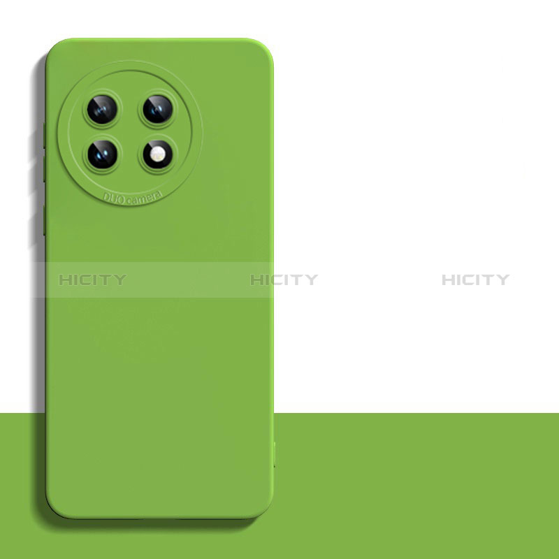 Funda Silicona Ultrafina Goma 360 Grados Carcasa YK5 para OnePlus 11 5G Verde