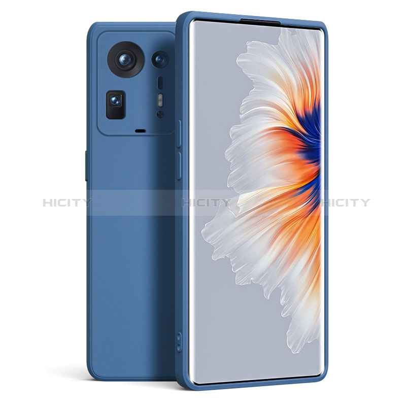 Funda Silicona Ultrafina Goma 360 Grados Carcasa YK5 para Xiaomi Mi Mix 4 5G Azul