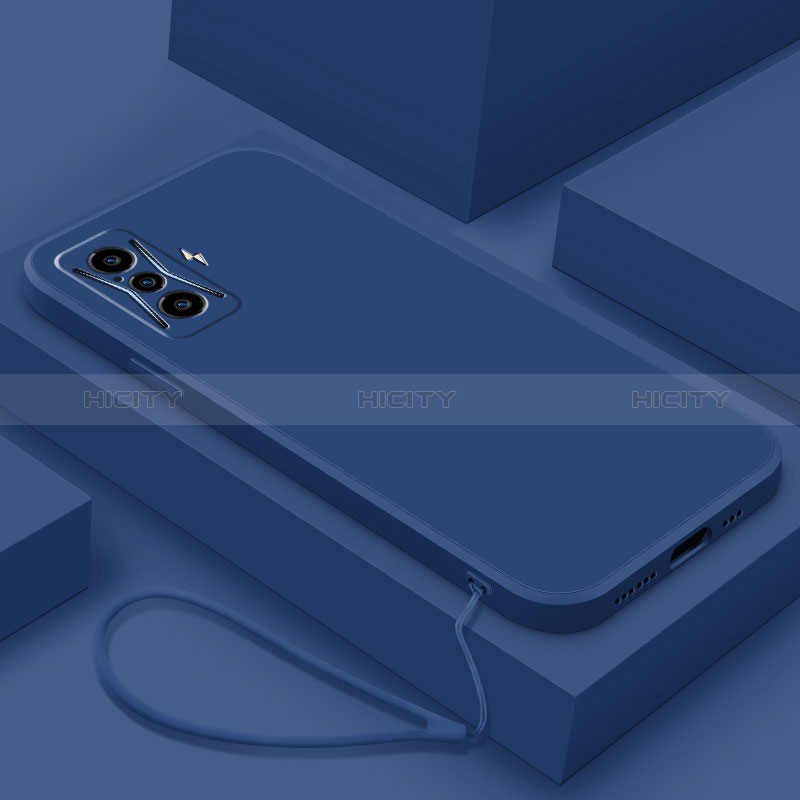 Funda Silicona Ultrafina Goma 360 Grados Carcasa YK5 para Xiaomi Poco F4 GT 5G Azul