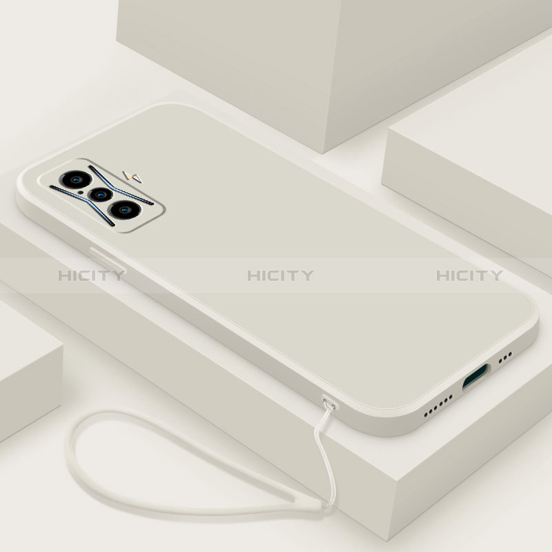 Funda Silicona Ultrafina Goma 360 Grados Carcasa YK5 para Xiaomi Poco F4 GT 5G Blanco