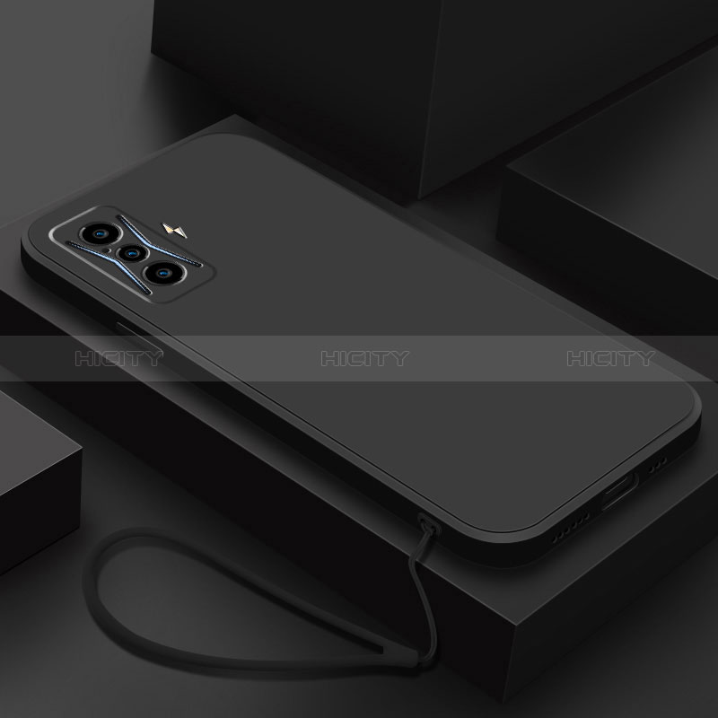 Funda Silicona Ultrafina Goma 360 Grados Carcasa YK5 para Xiaomi Poco F4 GT 5G Negro