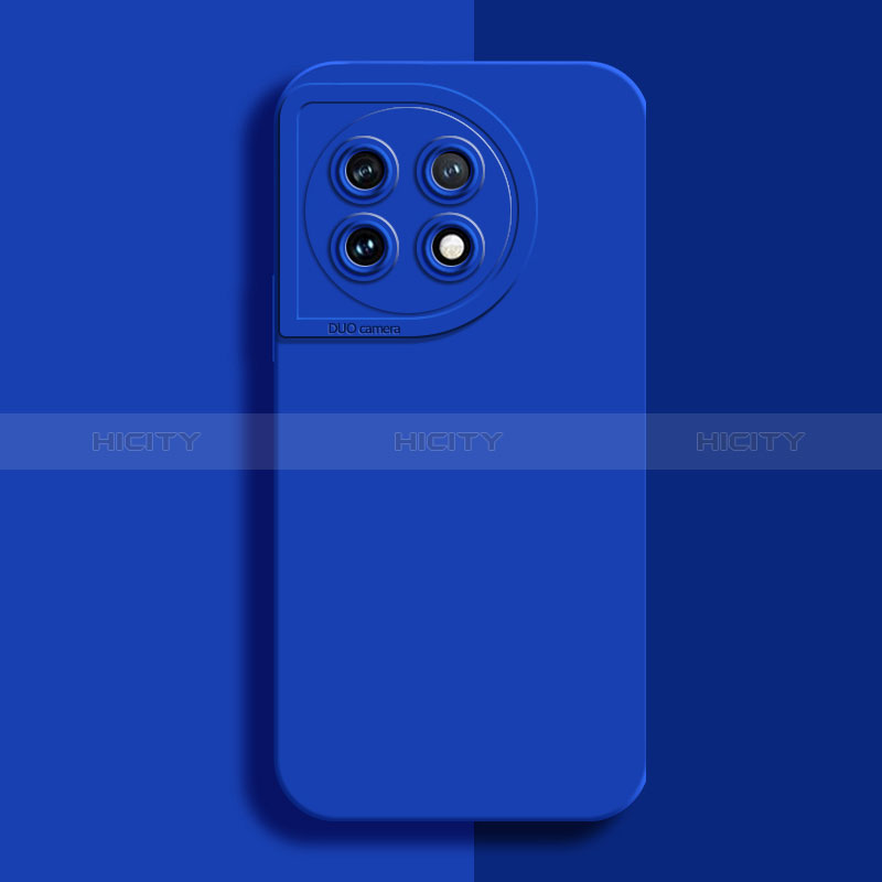 Funda Silicona Ultrafina Goma 360 Grados Carcasa YK6 para OnePlus Ace 2 5G Azul