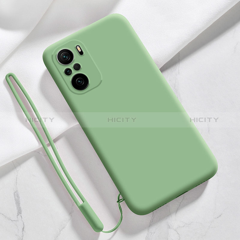 Funda Silicona Ultrafina Goma 360 Grados Carcasa YK6 para Xiaomi Mi 11i 5G Verde