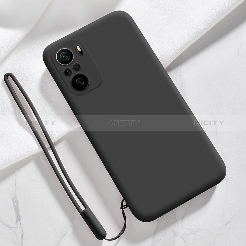 Funda Silicona Ultrafina Goma 360 Grados Carcasa YK6 para Xiaomi Mi 11X Pro 5G Negro