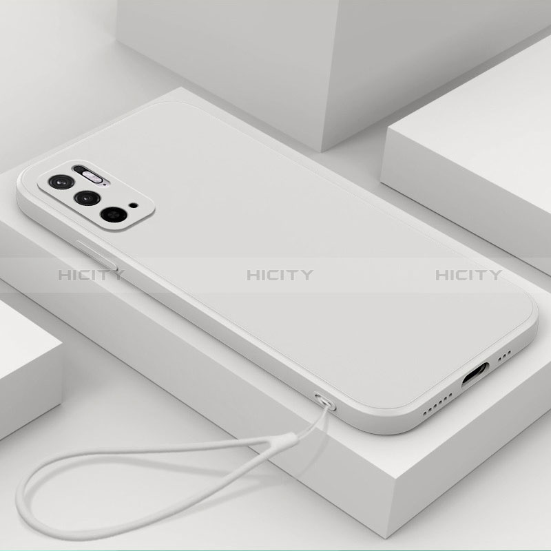 Funda Silicona Ultrafina Goma 360 Grados Carcasa YK6 para Xiaomi POCO M3 Pro 5G Blanco