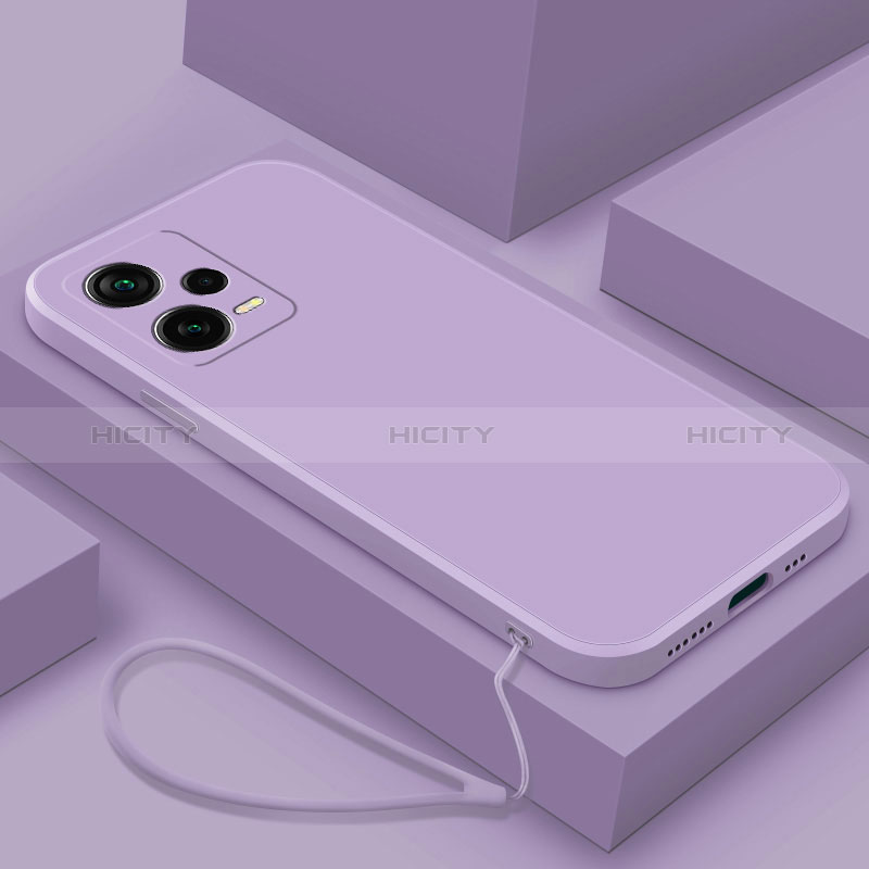 Funda Silicona Ultrafina Goma 360 Grados Carcasa YK6 para Xiaomi Redmi Note 12 Pro+ Plus 5G Morado