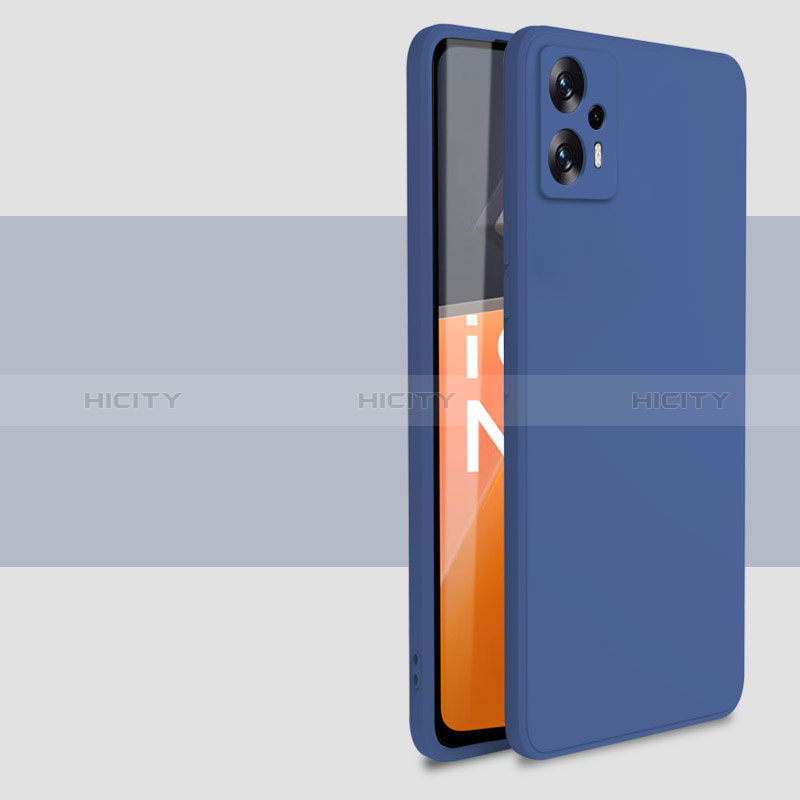 Funda Silicona Ultrafina Goma 360 Grados Carcasa YK6 para Xiaomi Redmi Note 12T Pro 5G Azul