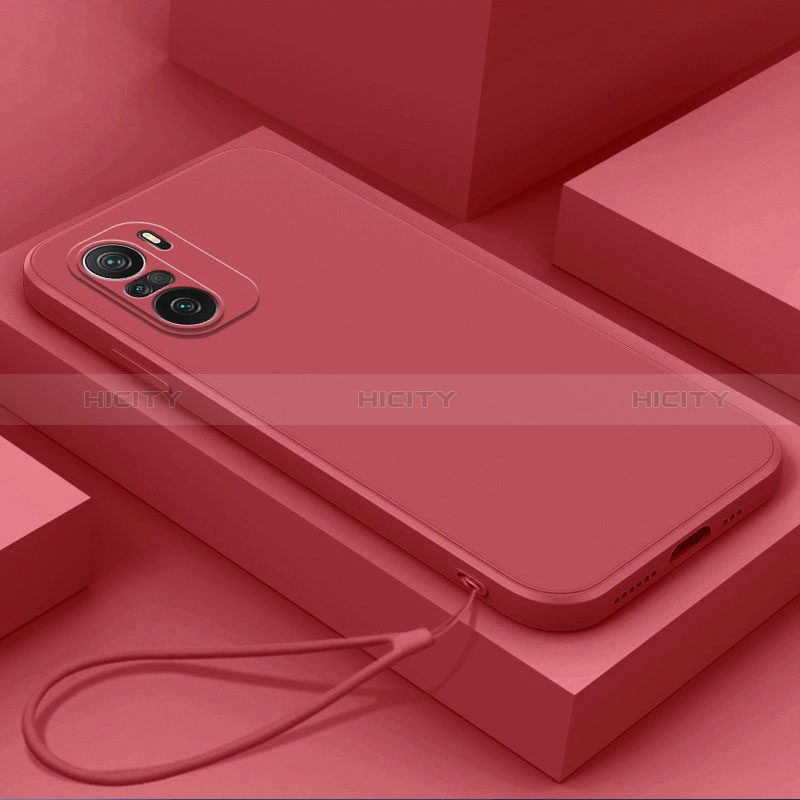 Funda Silicona Ultrafina Goma 360 Grados Carcasa YK7 para Xiaomi Mi 11X 5G Rojo