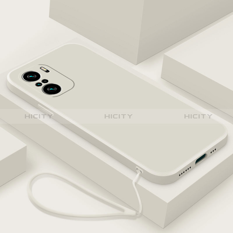 Funda Silicona Ultrafina Goma 360 Grados Carcasa YK7 para Xiaomi Poco F3 5G Blanco