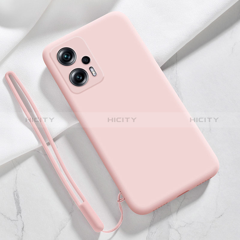 Funda Silicona Ultrafina Goma 360 Grados Carcasa YK7 para Xiaomi Poco X4 GT 5G Rosa