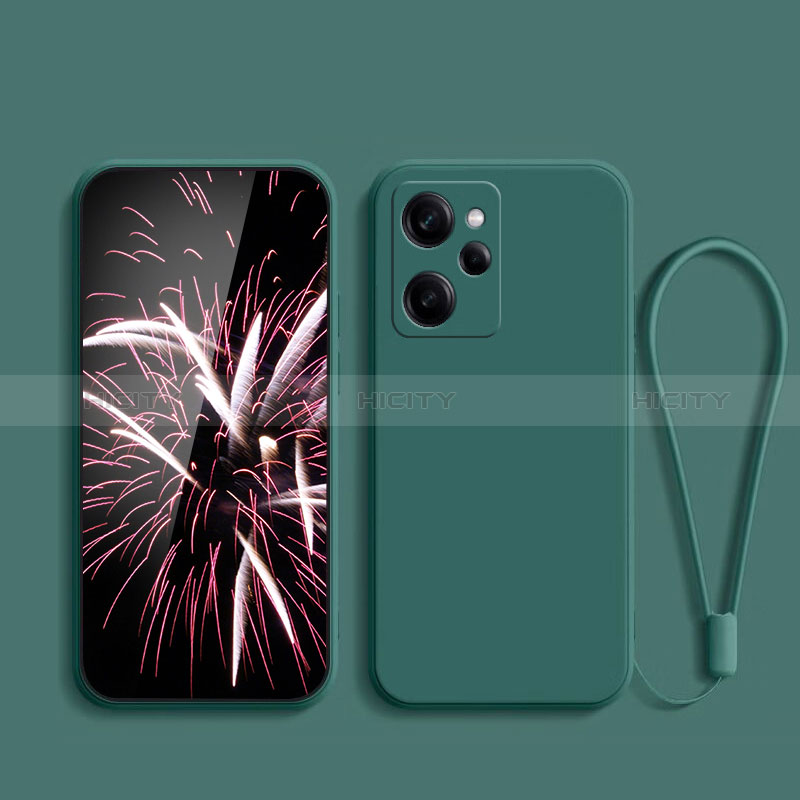 Funda Silicona Ultrafina Goma 360 Grados Carcasa YK7 para Xiaomi Redmi Note 12 Pro Speed 5G Verde