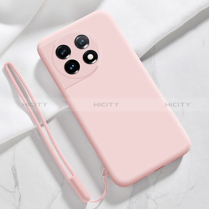 Funda Silicona Ultrafina Goma 360 Grados Carcasa YK8 para OnePlus 11 5G Rosa