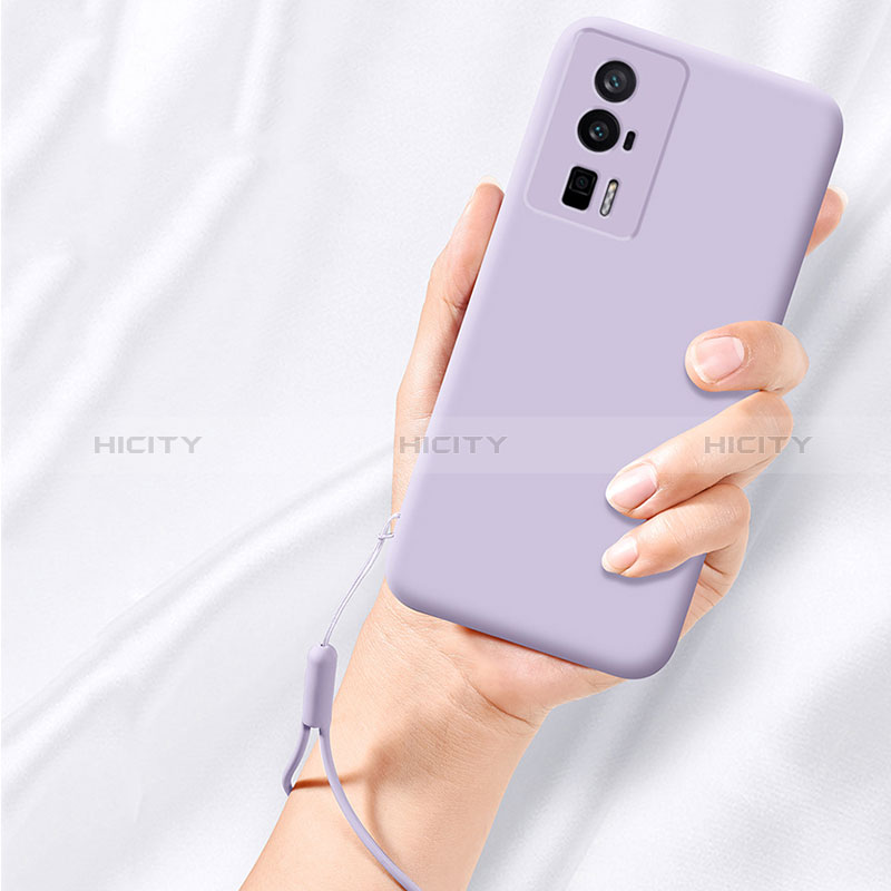 Funda Silicona Ultrafina Goma 360 Grados Carcasa YK8 para Xiaomi Poco F5 Pro 5G