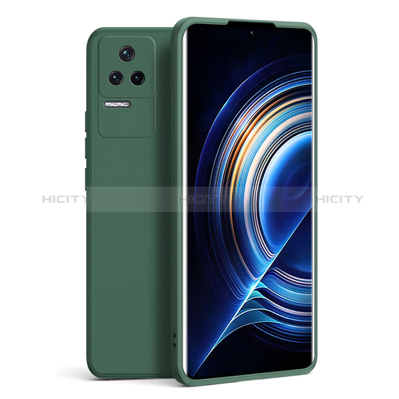 Funda Silicona Ultrafina Goma 360 Grados Carcasa YK9 para Xiaomi Redmi K50 5G Verde