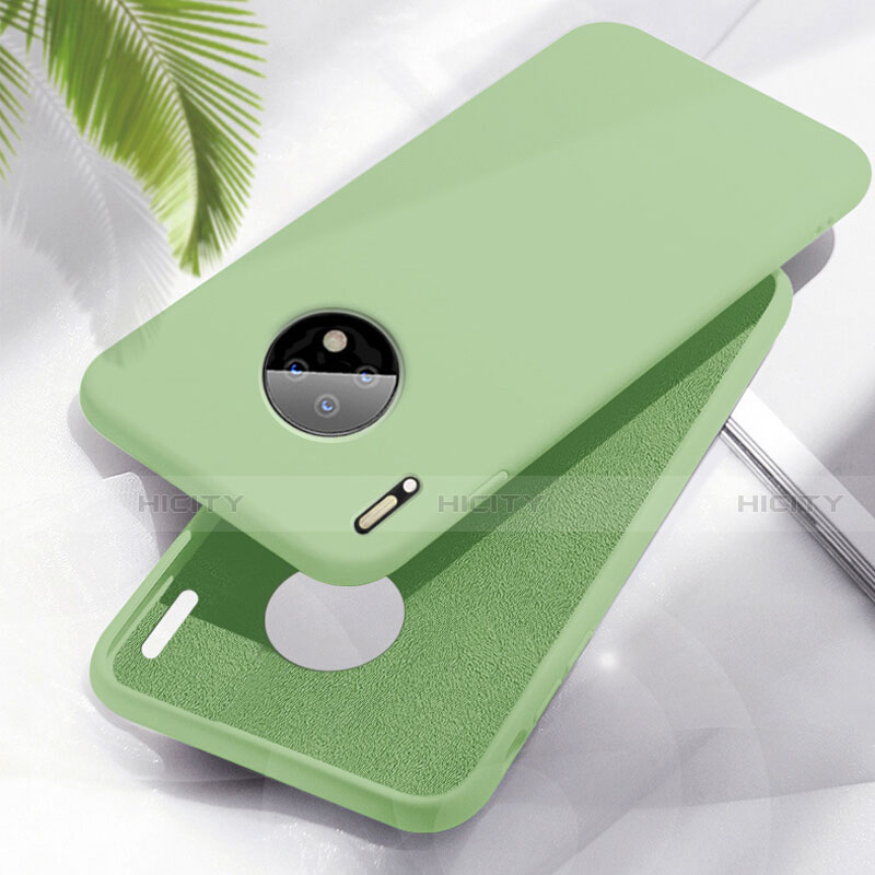 Funda Silicona Ultrafina Goma 360 Grados Carcasa Z01 para Huawei Mate 30 Pro 5G Verde