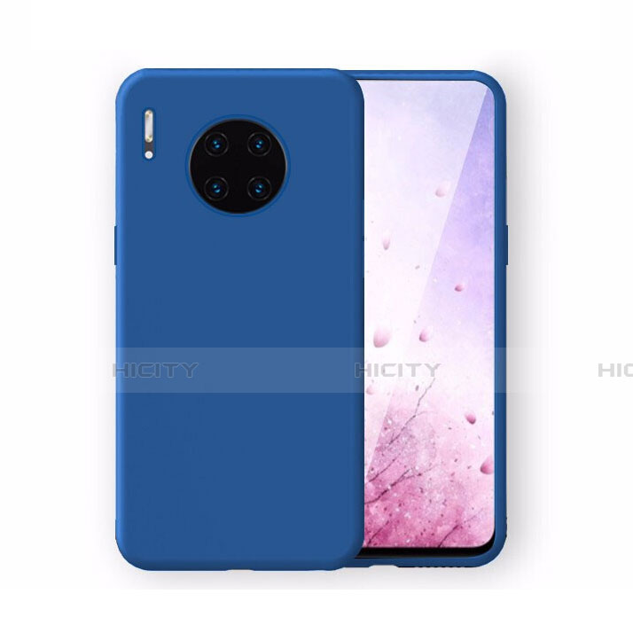 Funda Silicona Ultrafina Goma 360 Grados Carcasa Z04 para Huawei Mate 30 Azul