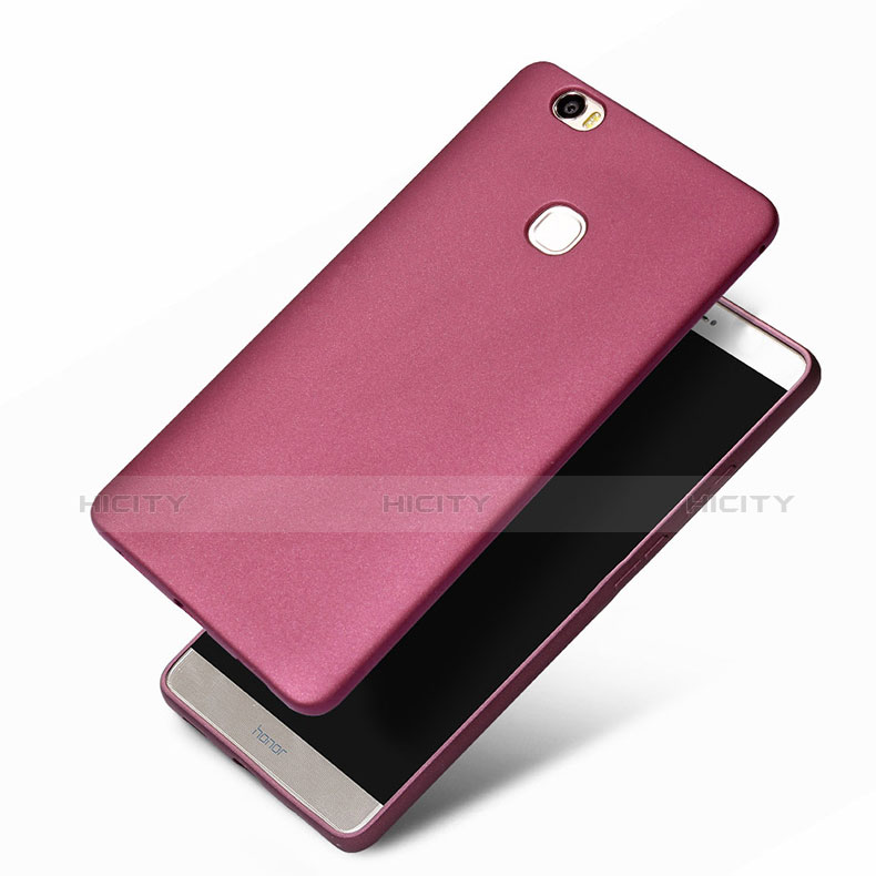 Funda Silicona Ultrafina Goma 360 Grados para Huawei Honor V8 Max Morado