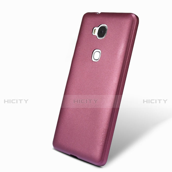 Funda Silicona Ultrafina Goma 360 Grados para Huawei Honor X5 Morado