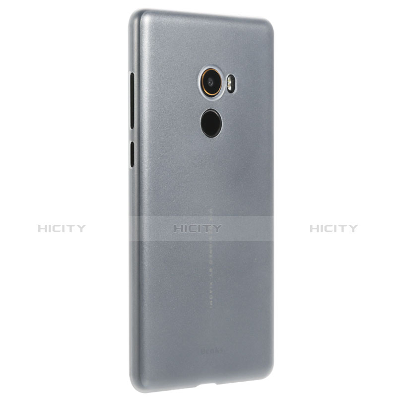 Funda Silicona Ultrafina Goma 360 Grados para Xiaomi Mi Mix 2 Gris