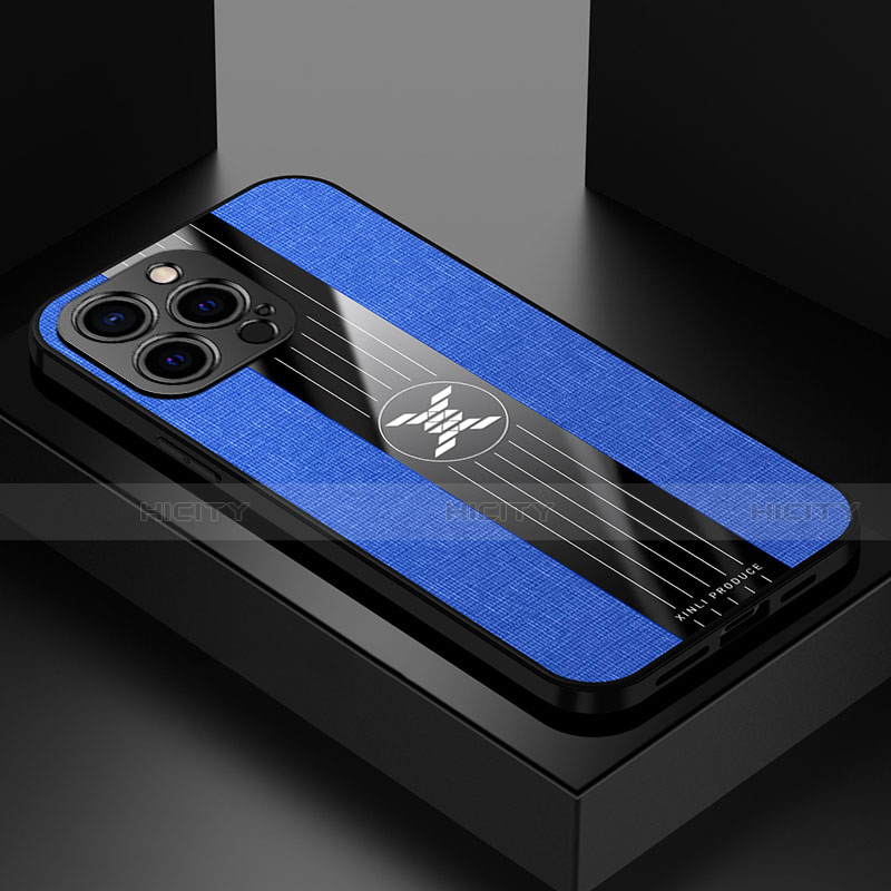 Funda Silicona Ultrafina Goma Carcasa A04 para Apple iPhone 13 Pro Max Azul