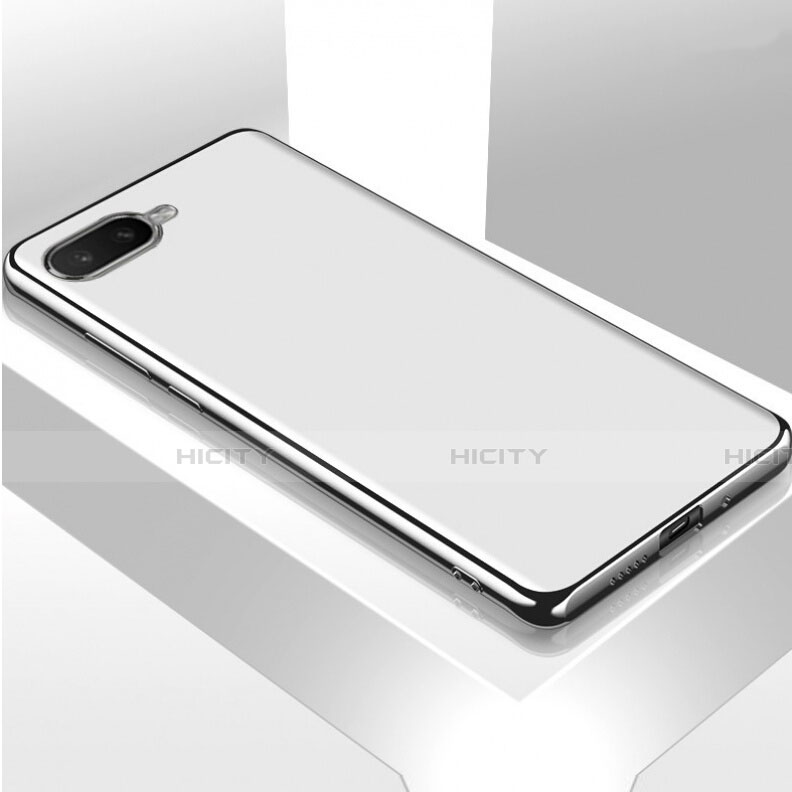 Funda Silicona Ultrafina Goma Carcasa C01 para Oppo K1 Blanco