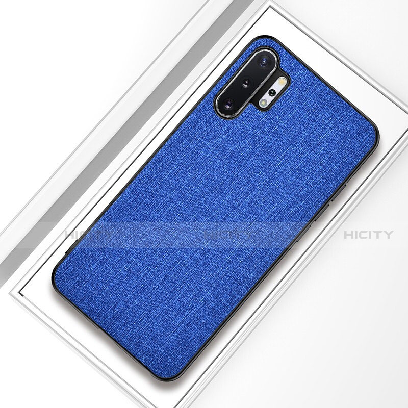 Funda Silicona Ultrafina Goma Carcasa C01 para Samsung Galaxy Note 10 Plus Azul