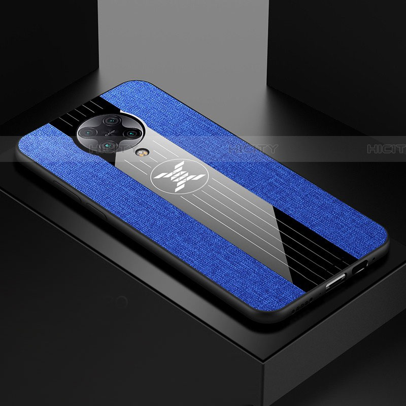 Funda Silicona Ultrafina Goma Carcasa C01 para Xiaomi Poco F2 Pro Azul