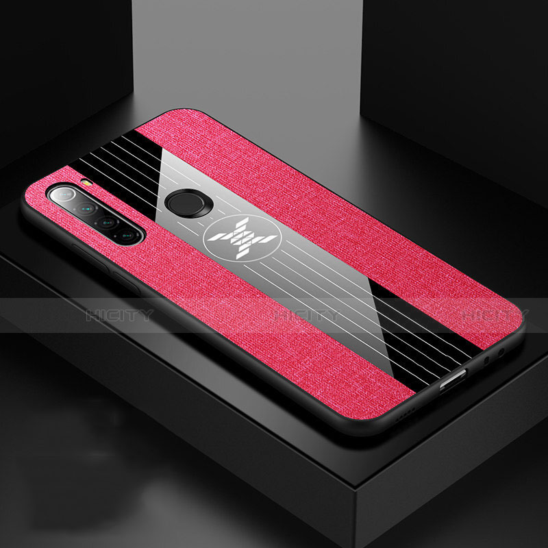 Funda Silicona Ultrafina Goma Carcasa C01 para Xiaomi Redmi Note 8T Rosa Roja