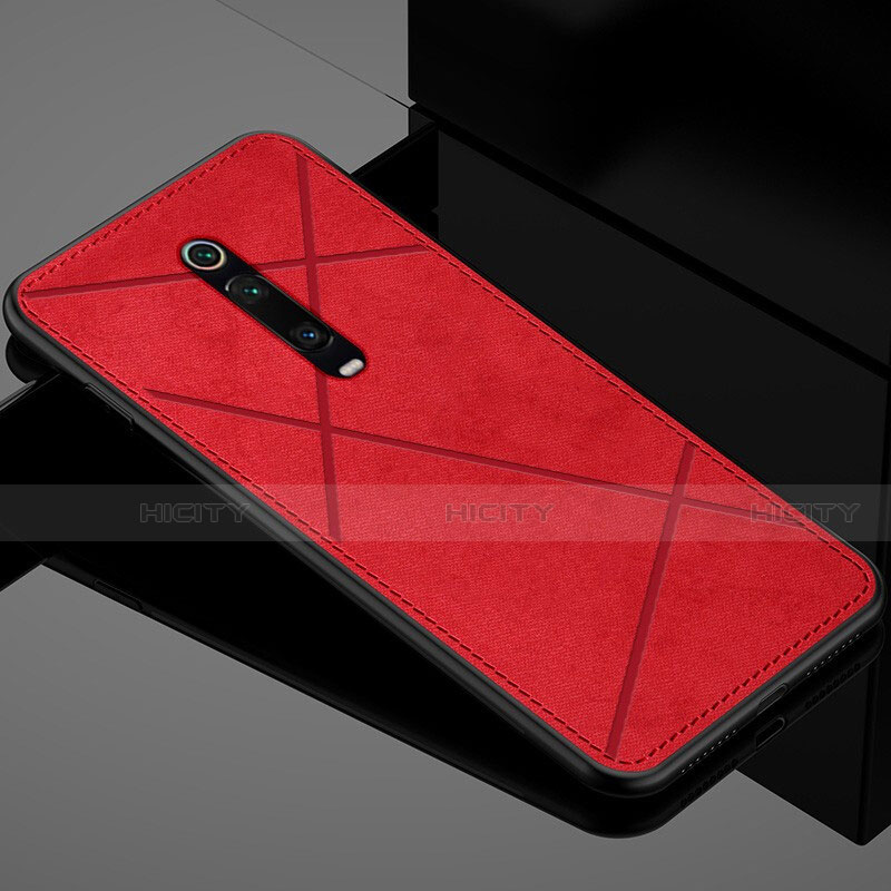 Funda Silicona Ultrafina Goma Carcasa C03 para Xiaomi Mi 9T Rojo