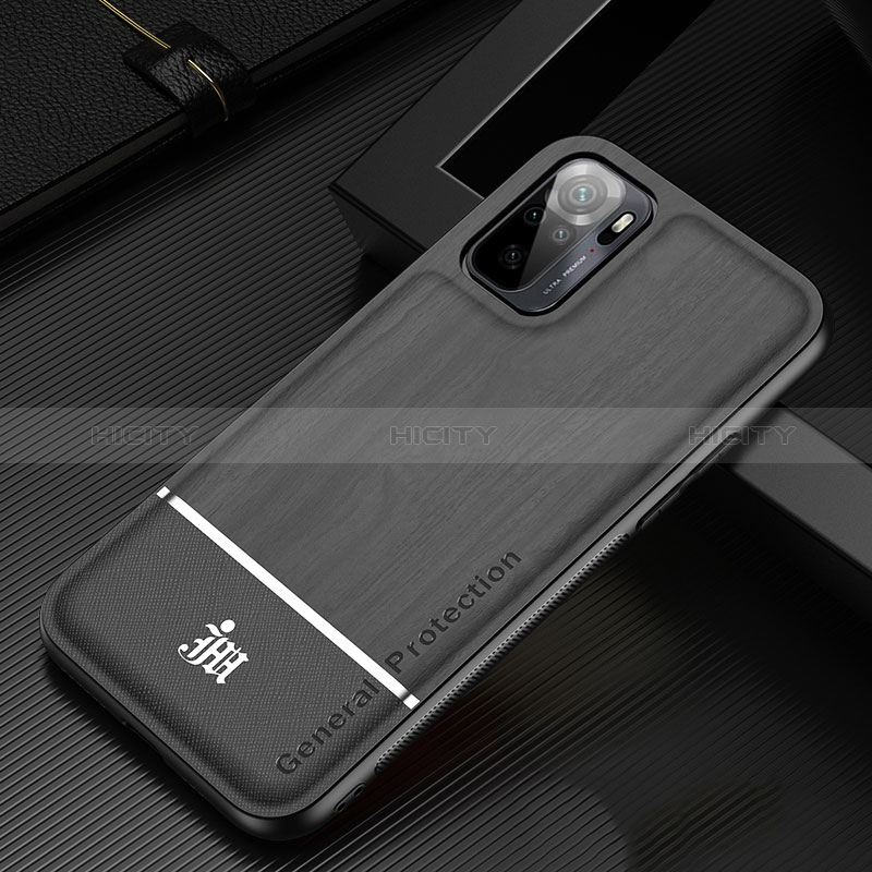 Funda Silicona Ultrafina Goma Carcasa JM1 para Xiaomi Poco M5S Negro