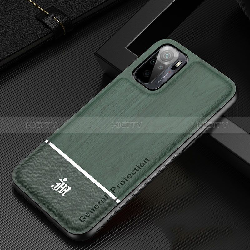 Funda Silicona Ultrafina Goma Carcasa JM1 para Xiaomi Poco M5S Verde