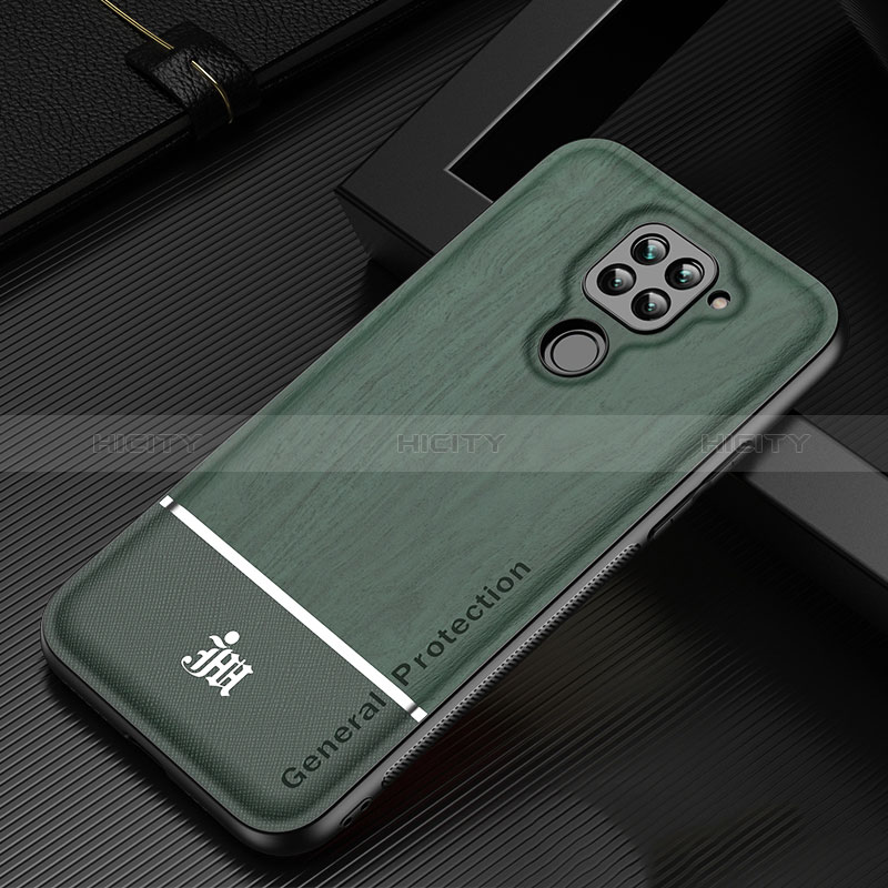 Funda Silicona Ultrafina Goma Carcasa JM1 para Xiaomi Redmi Note 9 Verde