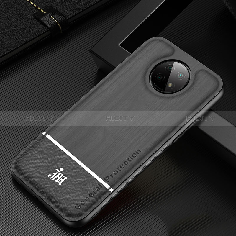 Funda Silicona Ultrafina Goma Carcasa JM1 para Xiaomi Redmi Note 9T 5G Negro