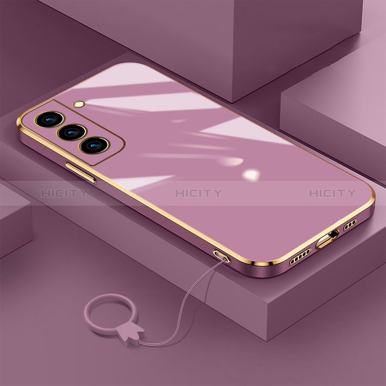 Funda Silicona Ultrafina Goma Carcasa M01 para Samsung Galaxy S24 Plus 5G Morado