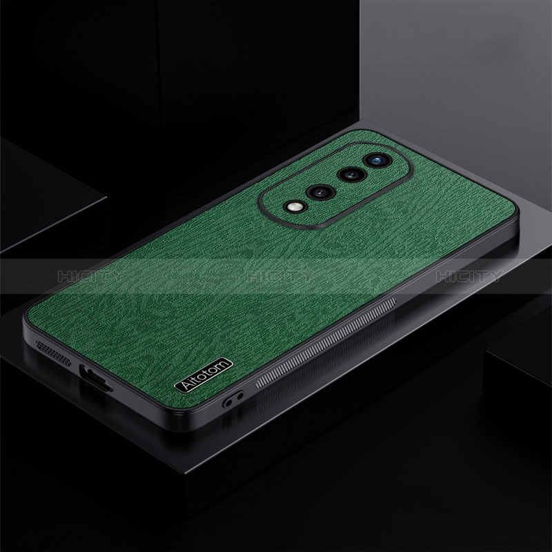 Funda Silicona Ultrafina Goma Carcasa PB1 para Huawei Honor 70 Pro 5G Verde