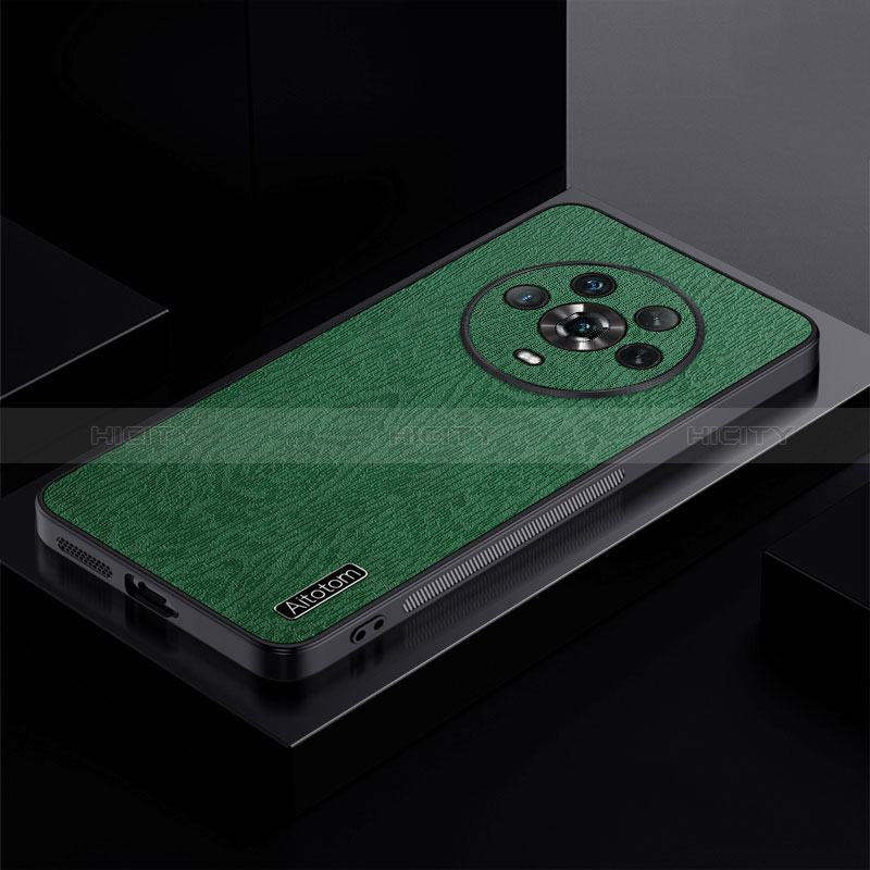 Funda Silicona Ultrafina Goma Carcasa PB1 para Huawei Honor Magic4 5G Verde