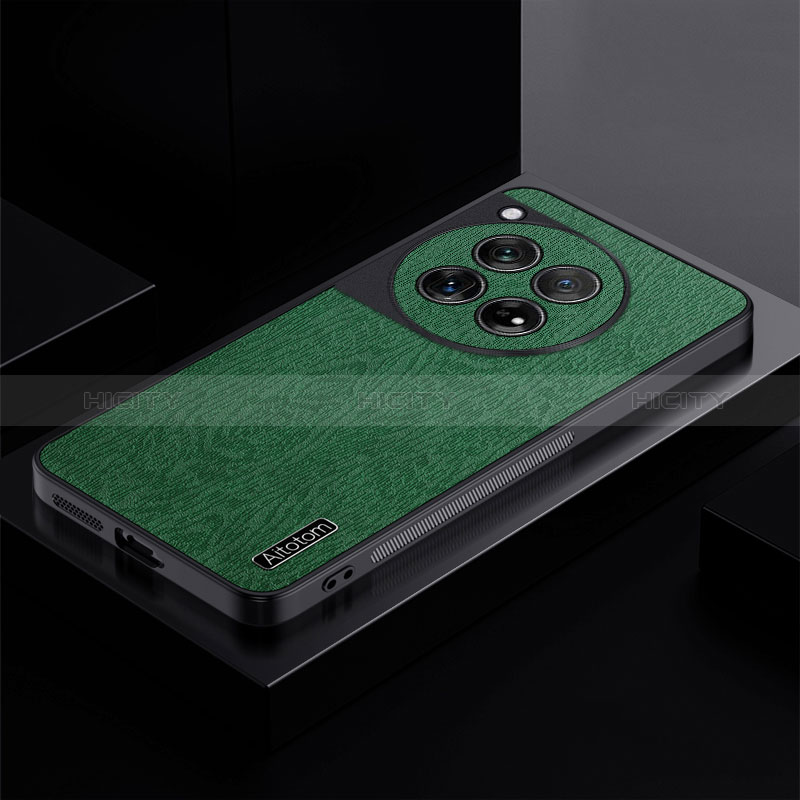 Funda Silicona Ultrafina Goma Carcasa PB1 para OnePlus 12 5G Verde