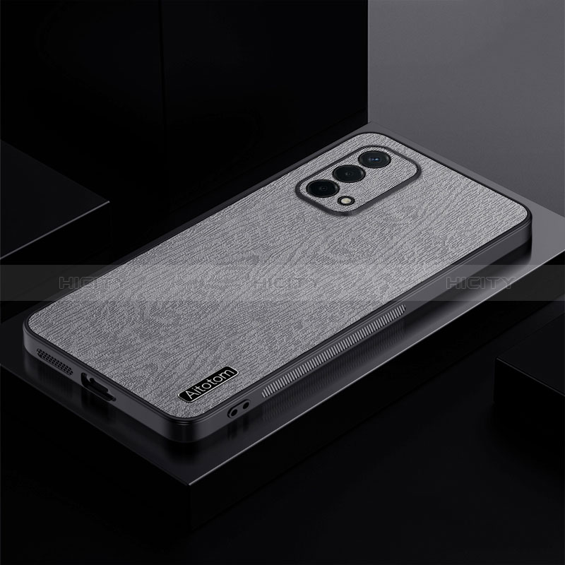 Funda Silicona Ultrafina Goma Carcasa PB1 para Oppo A54 5G Gris