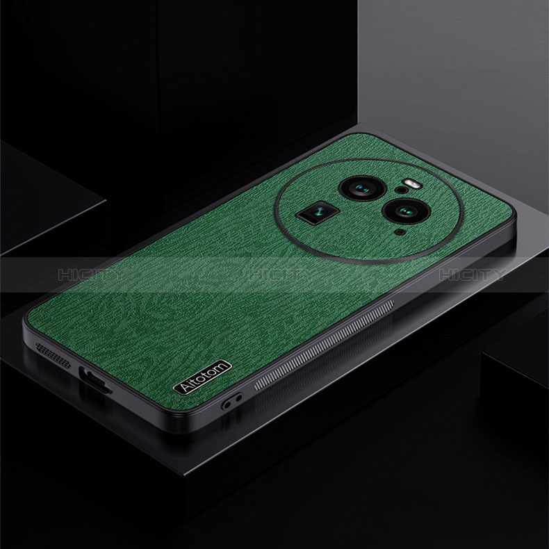 Funda Silicona Ultrafina Goma Carcasa PB1 para Oppo Find X6 5G Verde