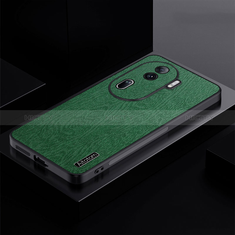 Funda Silicona Ultrafina Goma Carcasa PB1 para Oppo Reno11 Pro 5G Verde