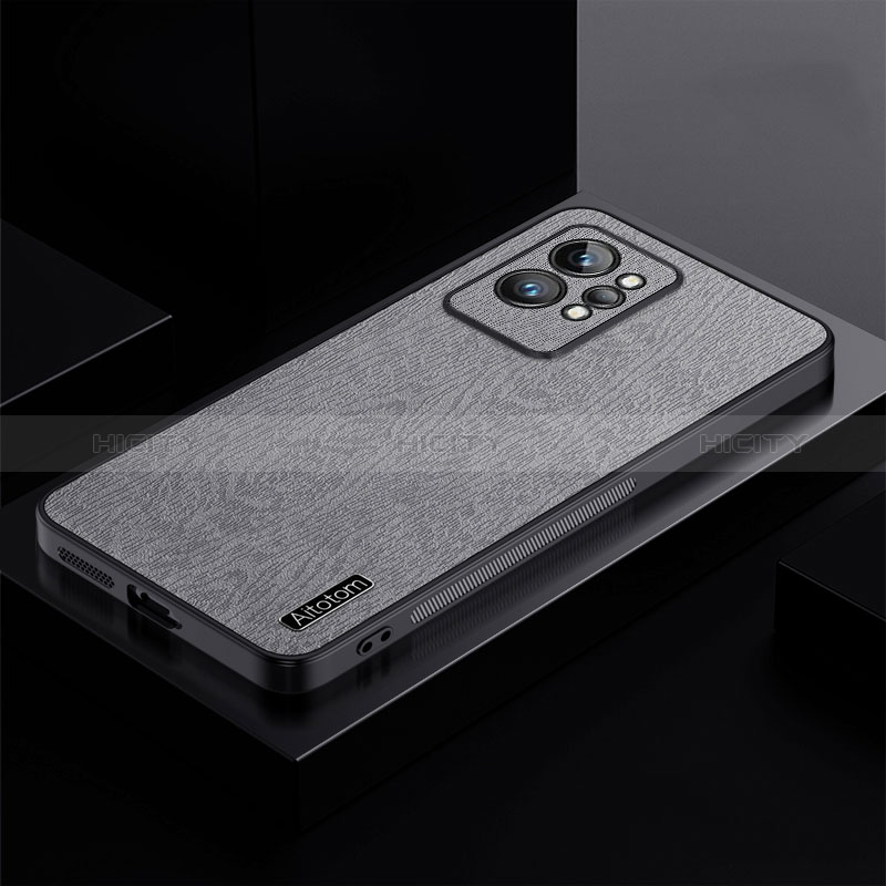 Funda Silicona Ultrafina Goma Carcasa PB1 para Realme GT2 Pro 5G Gris